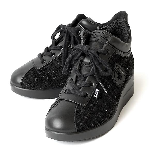 RUCOLINE（ルコライン） 靴 アージレ バイ スニーカー agile-018BK