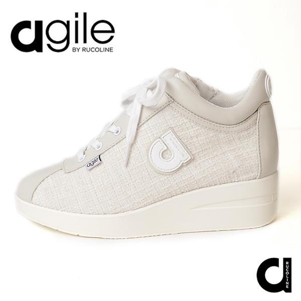 新品agile ルコライン　ツイードコンフォート　スニーカー　37 楽天市場】ルコライン スニーカー アージレ バイ ルコライン 靴 agile
