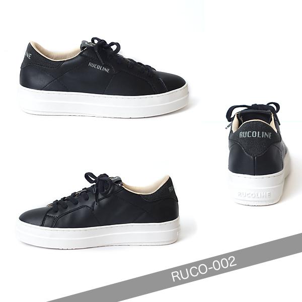 RUCOLINE（ルコライン） スニーカー 靴 RUCO LINE RUCO-002BK CALF PU