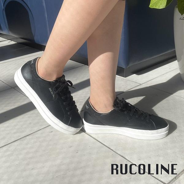 ルコライン　RUCO LINE ブラック スニーカー　スタッズ　39 RUCOLINE（ルコライン） スニーカー 靴 RUCO LINE RUCO-003BK CALF PU