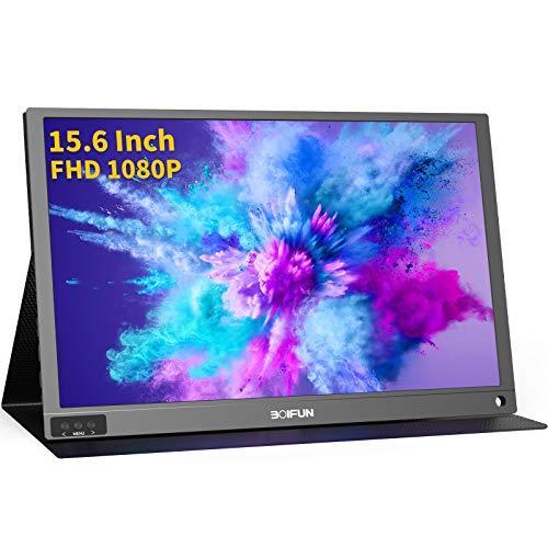 お洒落 21最新信号強化版 モバイルモニター モバイルディスプレイ ポータブルモニター Boifun 15 6インチ ゲームモ レビューで送料無料 Aidamedicalcenter Com