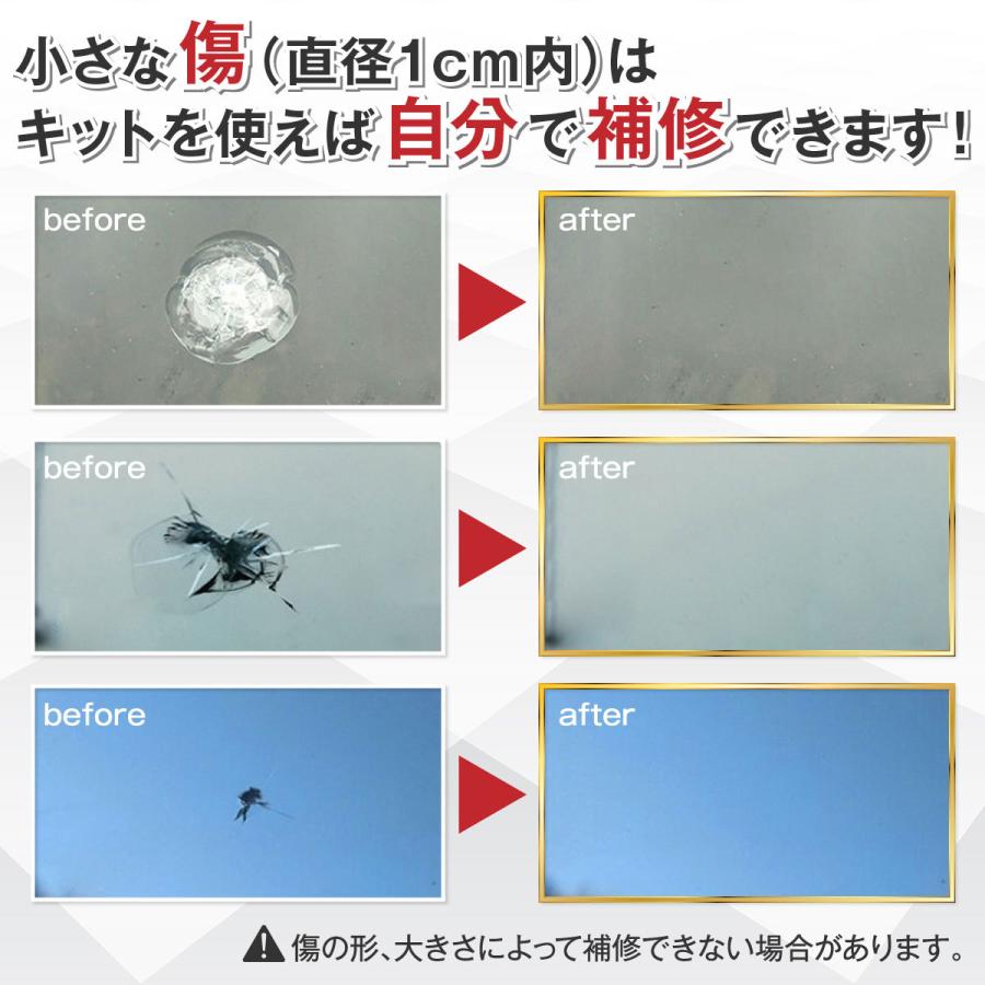 フロントガラス 飛び石 車 リペアキット 修理 ガラスリペア Diy フロントガラス補修キット Glassrepair ペンギンフライ 通販 Yahoo ショッピング