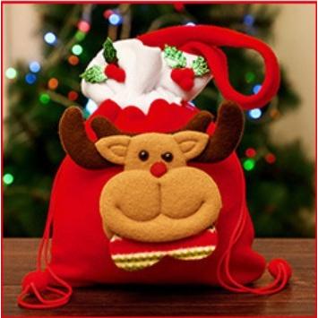 クリスマスプレゼント クリスマス 袋 ラッピング ギフトバッグ 包装 送料無料｜penguin-fly｜07