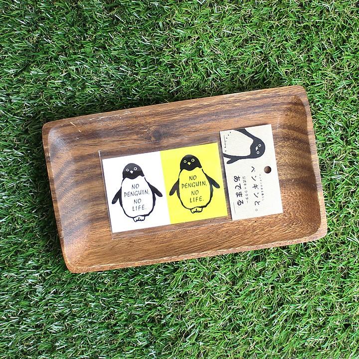ステッカー オリジナル きをつけ ペンギン シール Diy あでまる 100均 激安 同梱ok ペンギンと 通販 Paypayモール
