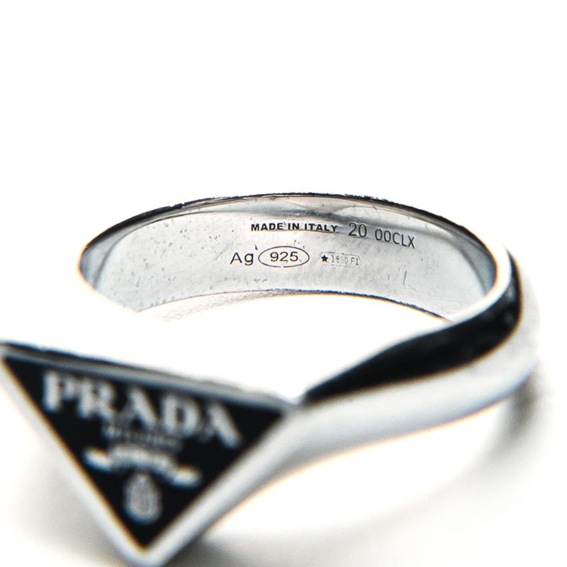 PRADA プラダ リング・指輪 Ag925 シンボル シルバー : NUIR PRADA プラダ リング・指輪 Ag925 シンボル シルバー : NUIR