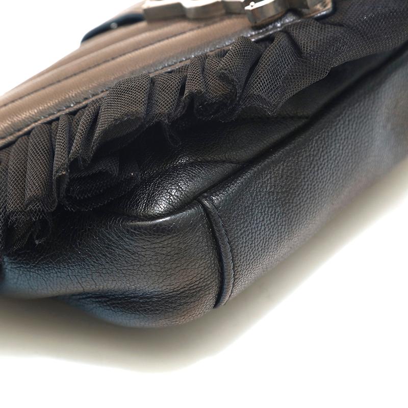 サンローランパリ SAINT LAURENT PARIS ショルダーバッグ YSL レース