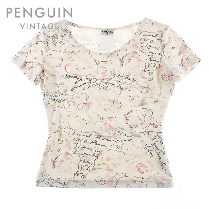 格安 シャネル Chanel 半袖ｔシャツ 花柄 カットソー マルチカラー 独創的 Www Aproniaperu Com