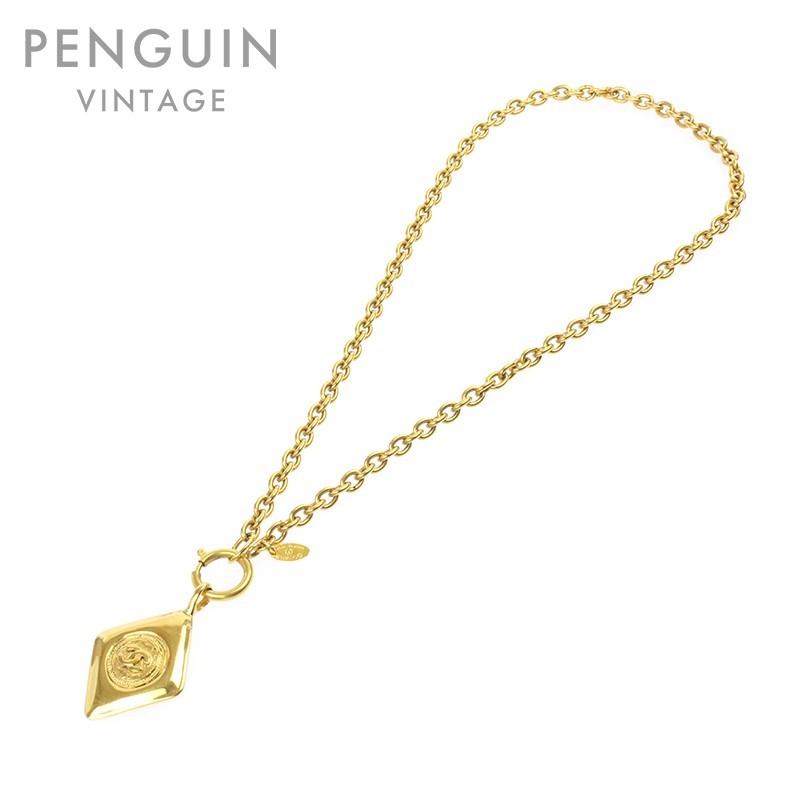 激安店舗 中古 シャネル Chanel ネックレス ココマーク ひし形 ゴールド メンズアクセサリー Hermandad Estrella Org