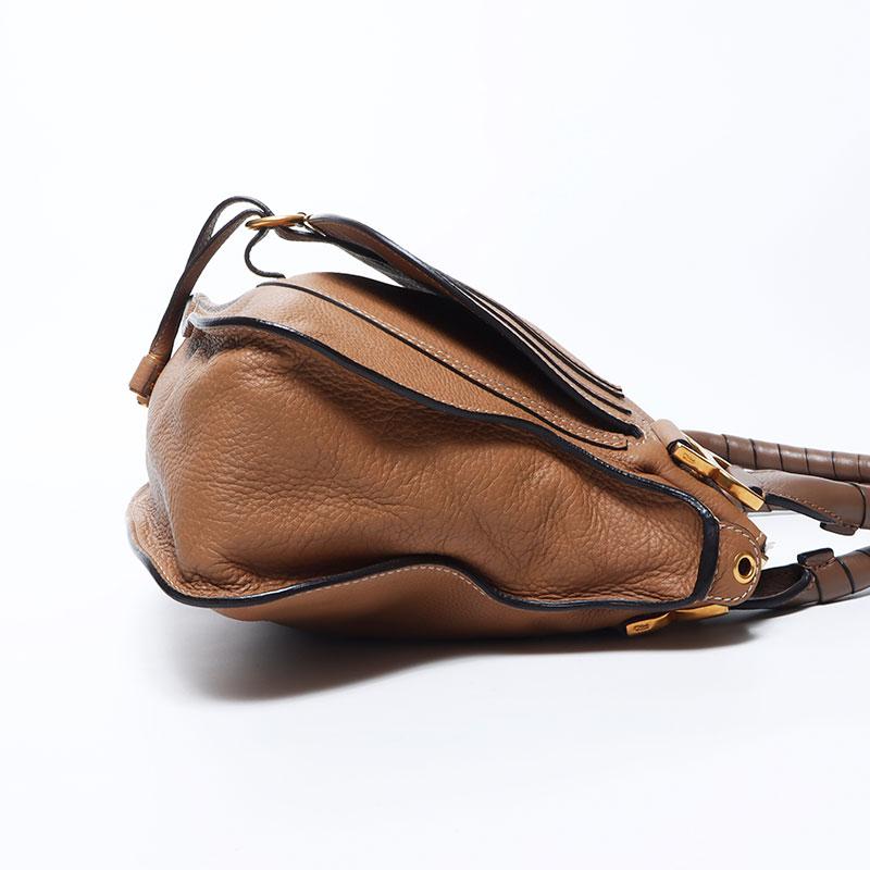 クロエ Chloe ショルダーバッグ マーシー レザー 2way ブラウン Chloe 
