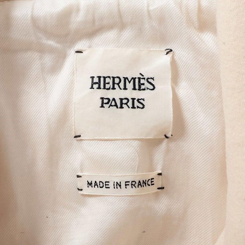 HERMES（エルメス） コート Size:36 ダッフルコート アイボリー : NUIR
