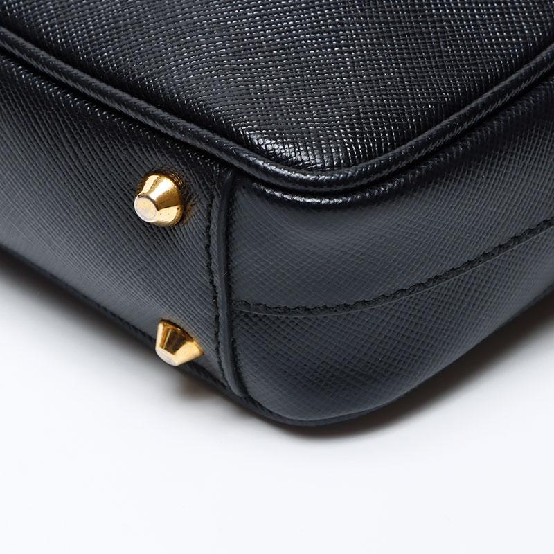 PRADA（プラダ） ショルダーバッグ ミニ サフィアーノ 2way 三角ロゴ