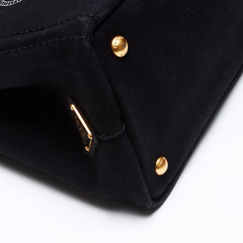 PRADA（プラダ） トートバッグ カナパ 2WAY SS ミニ ブラック : NUIR