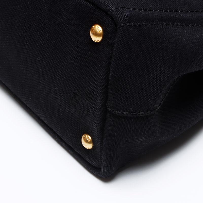 PRADA（プラダ） トートバッグ カナパ 2WAY SS ミニ ブラック : NUIR