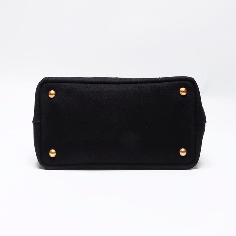 PRADA（プラダ） トートバッグ カナパ 2WAY SS ミニ ブラック : NUIR