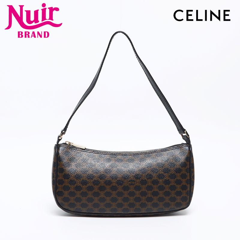 CELINE セリーヌ ショルダーバッグ マカダム アクセサリー ミニ ポーチ  