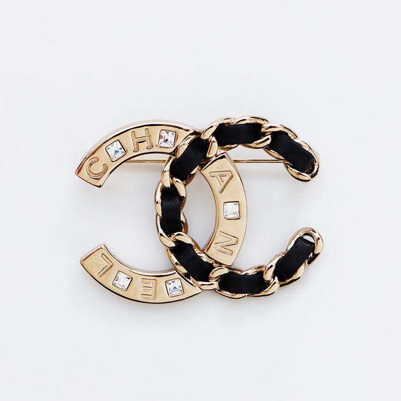 CHANEL シャネル ブローチ B19S 2019年 ココマーク ライン CHANEL シャネル ブローチ B19S 2019年 ココマーク ライン