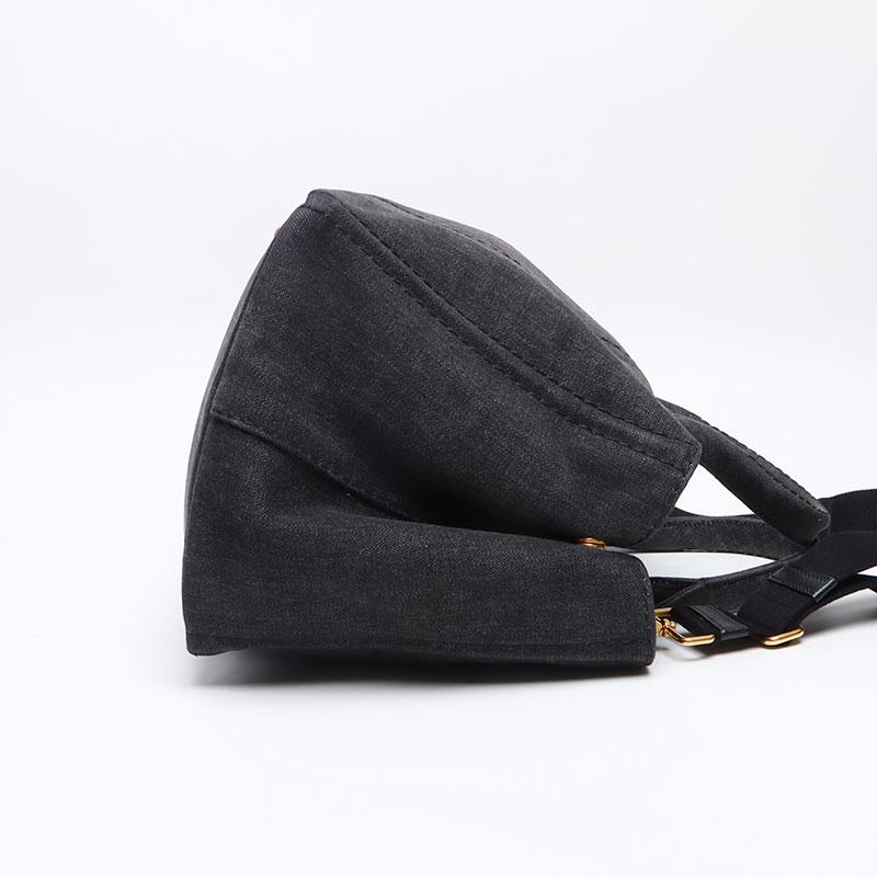 PRADA プラダ トートバッグ カナパ 2 WAY Mサイズ グレー : NUIR PRADA プラダ トートバッグ カナパ 2 WAY Mサイズ グレー : NUIR