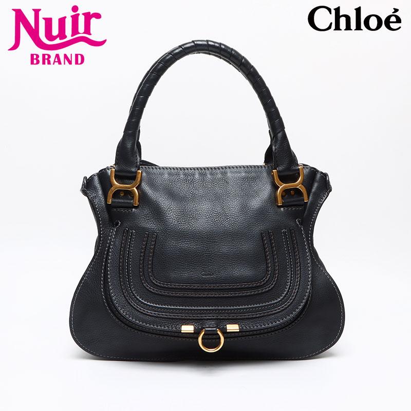 Chloe クロエ ショルダーバッグ マーシー レザー ブラック : NUIR 