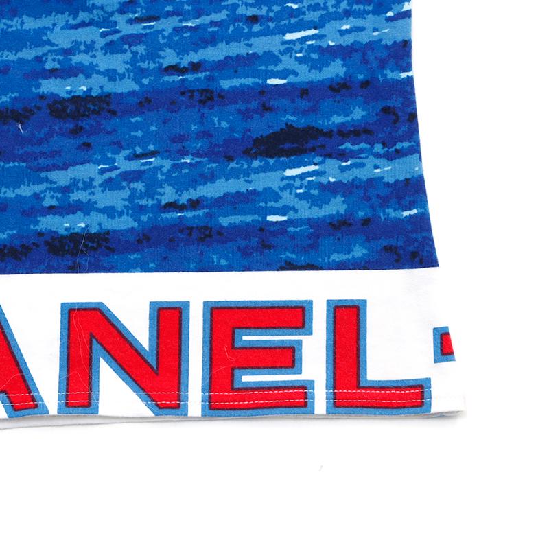 シャネル CHANEL タンクトップ サーフライン ココマーク ブルー｜penguin-vintage｜06
