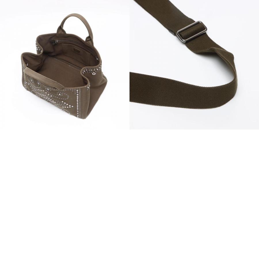 PRADA プラダ トートバッグ スタッズ カナパ M キャンバス PRADA プラダ トートバッグ スタッズ カナパ M キャンバス