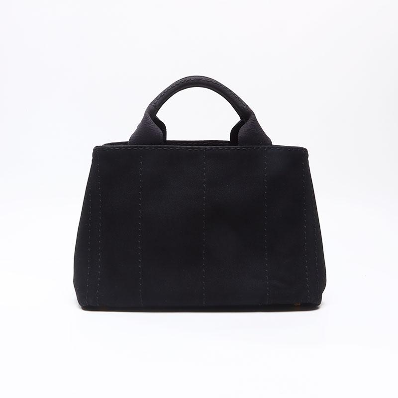 PRADA（プラダ） トートバッグ カナパ スモール キャンバス ブラック