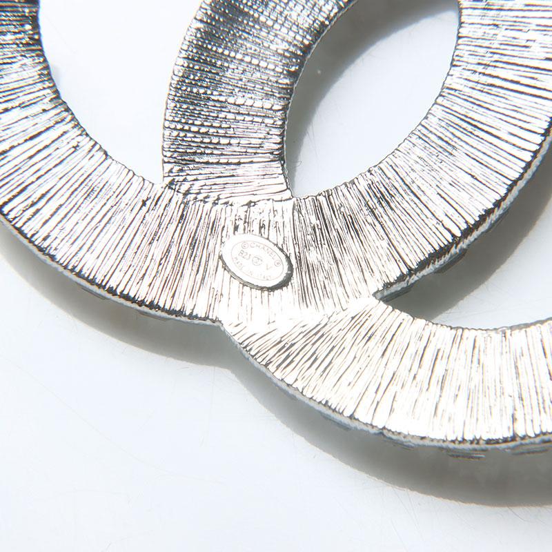 CHANEL シャネル ブローチ B23V ココマーク ラインストーン