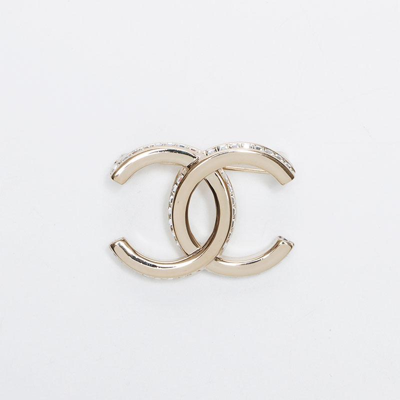 CHANEL（シャネル） ブローチ B23B ココマーク ラインストーン