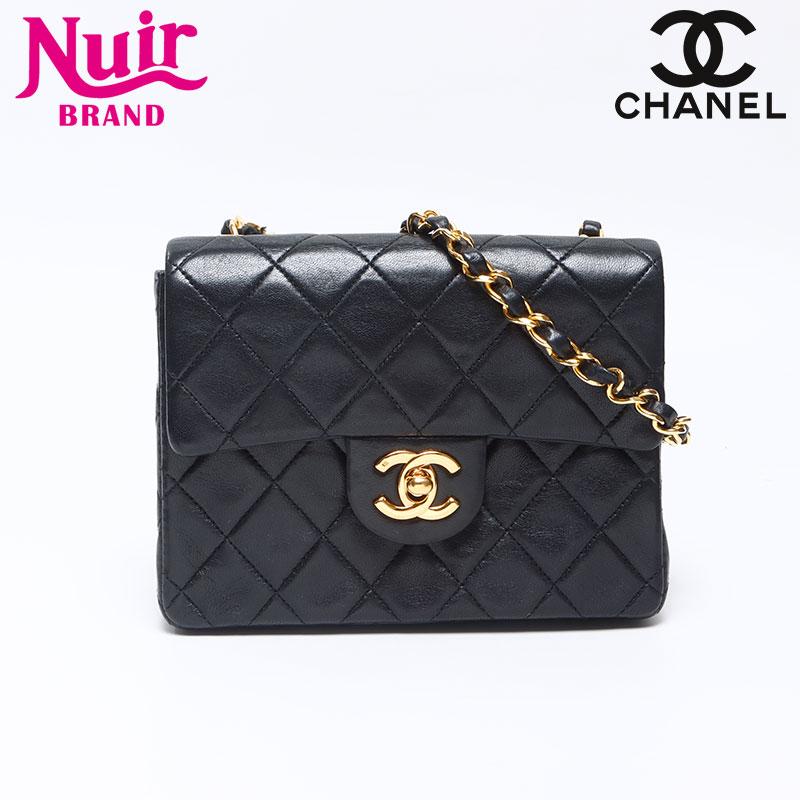 R シャネル ヴィンテージ ミニマトラッセ ラムスキン チェーンショルダー CHANEL（シャネル） ミニマトラッセ14 チェーンショルダーバッグ