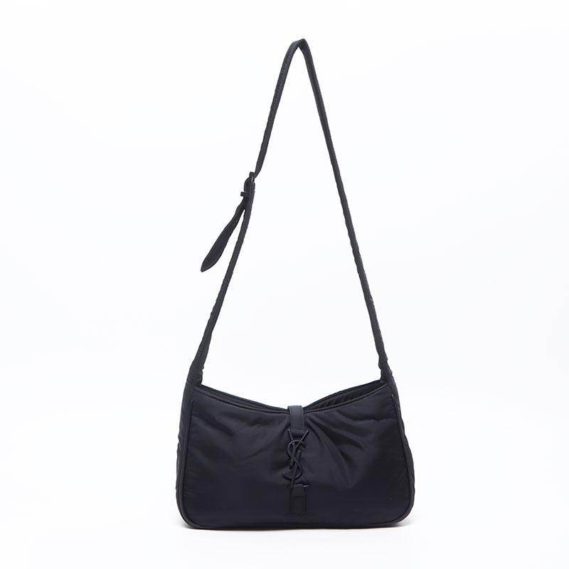 イヴ・サンローラン YVES SAINT LAURENT ハンドバッグ ロゴ LE 5 A 7 2024年 ブラック【中古】の画像