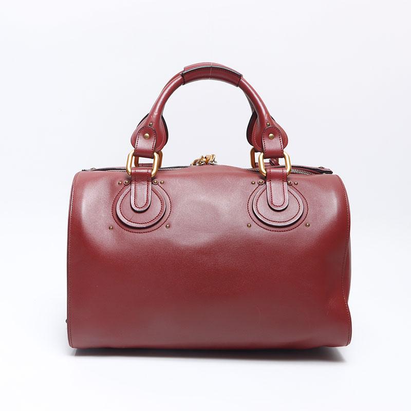 Chloe（クロエ） ボストンバッグ パディントン レザー ブラウン : NUIR