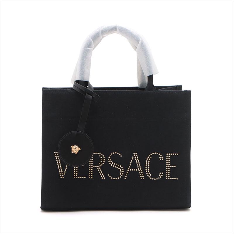 VERSACE ブラック ハンドバッグ 【公式通販】