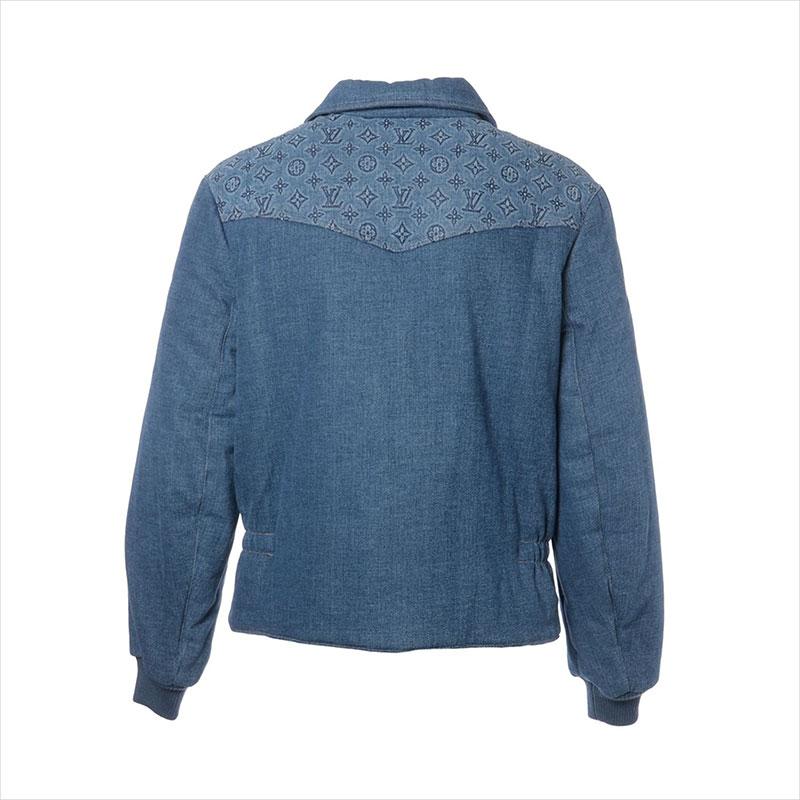 LOUIS VUITTON 23SS モノグラム パデッド デニムジャケット