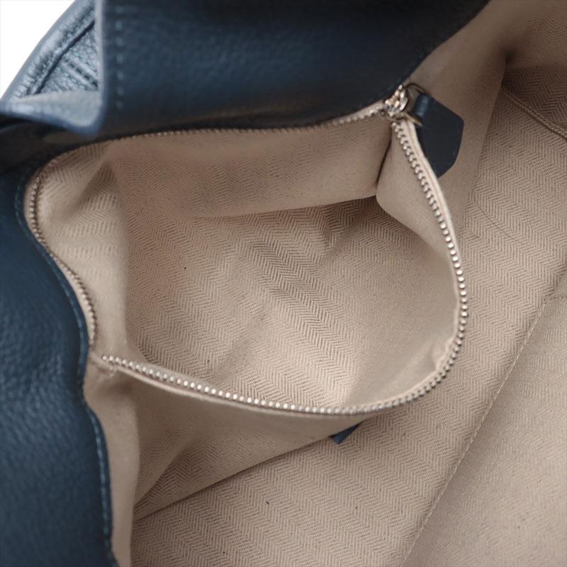 LOEWE（ロエベ） ハンドバッグ アナグラム デュナス ネイビー : NUIR 
