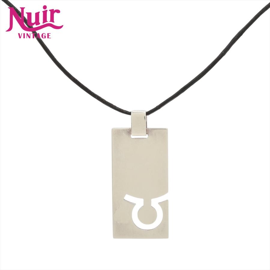 GUCCI（グッチ） ネックレス 牡牛座 プレート TAURIS シルバー【中古