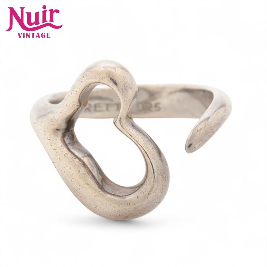 ティファニー TIFFANY&Co. 925 オープンハート 8号 リング・指輪