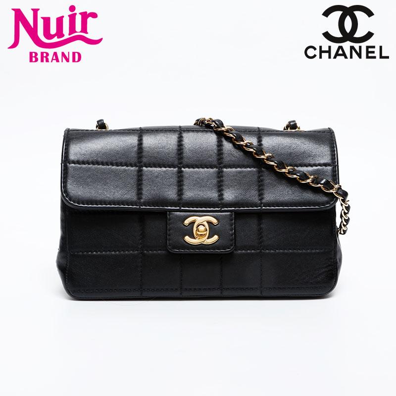 シャネル CHANEL 7番台 2002-2003 キャンバス イーストウェスト チョコバー ショルダーバッグ【中古】 CHANEL（シャネル） ショルダーバッグ 7番台 2002-2003 チョコバー