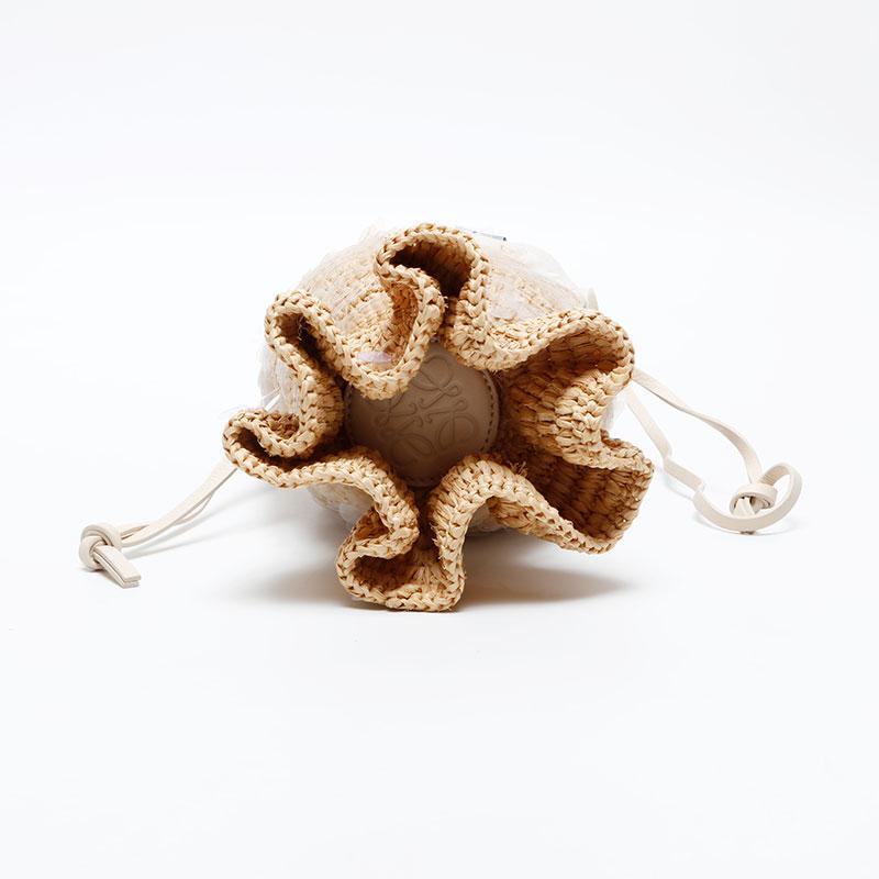 LOEWE（ロエベ） ショルダーバッグ ラフィア 魚 カゴバッグ
