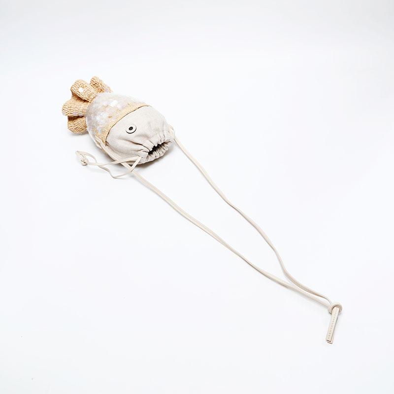 LOEWE（ロエベ） ショルダーバッグ ラフィア 魚 カゴバッグ