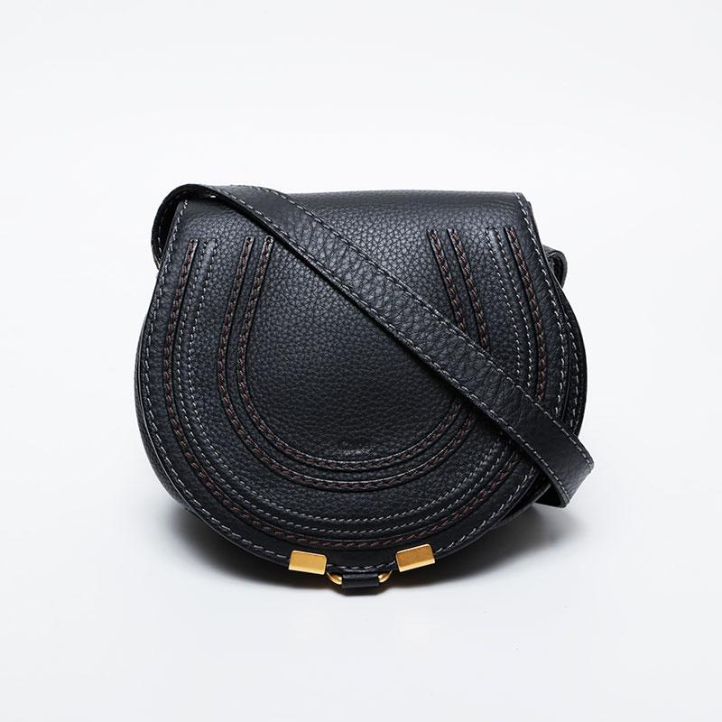 Chloe（クロエ） ショルダーバッグ ミニ マーシー レザー ブラック