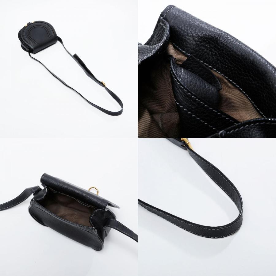 Chloe（クロエ） ショルダーバッグ ミニ マーシー レザー ブラック