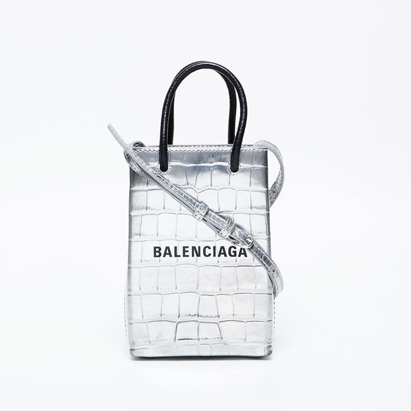 BALENCIAGA（バレンシアガ） ショルダーバッグ 型押しレザー