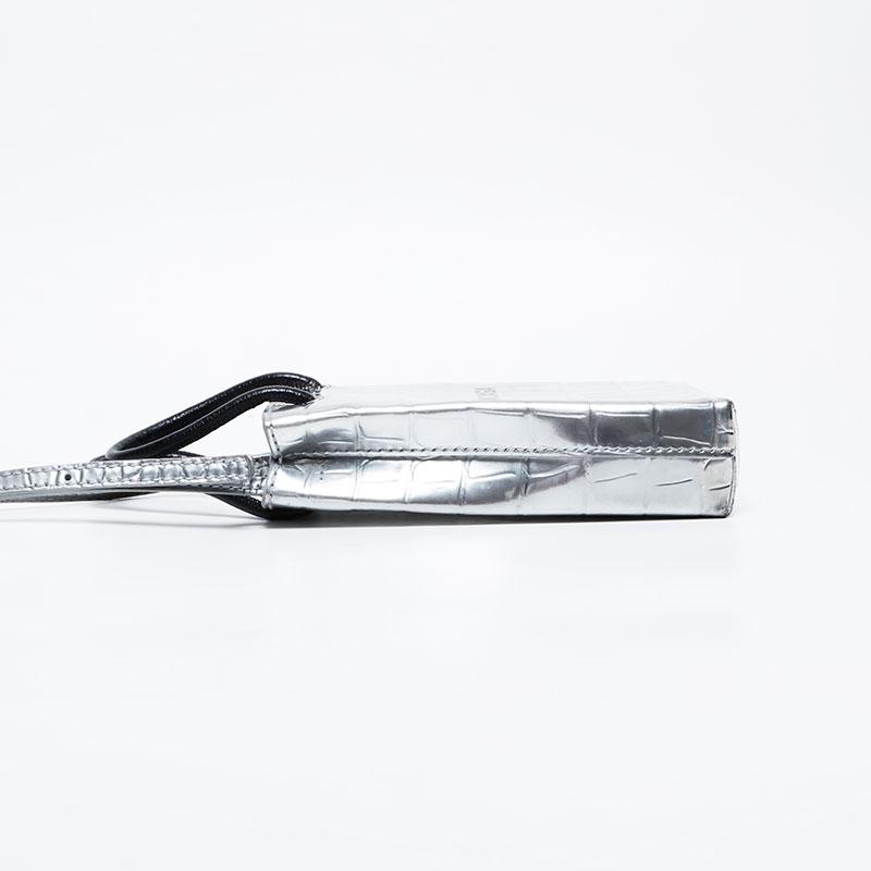 BALENCIAGA バレンシアガ ショルダーバッグ 型押しレザー ショッピング