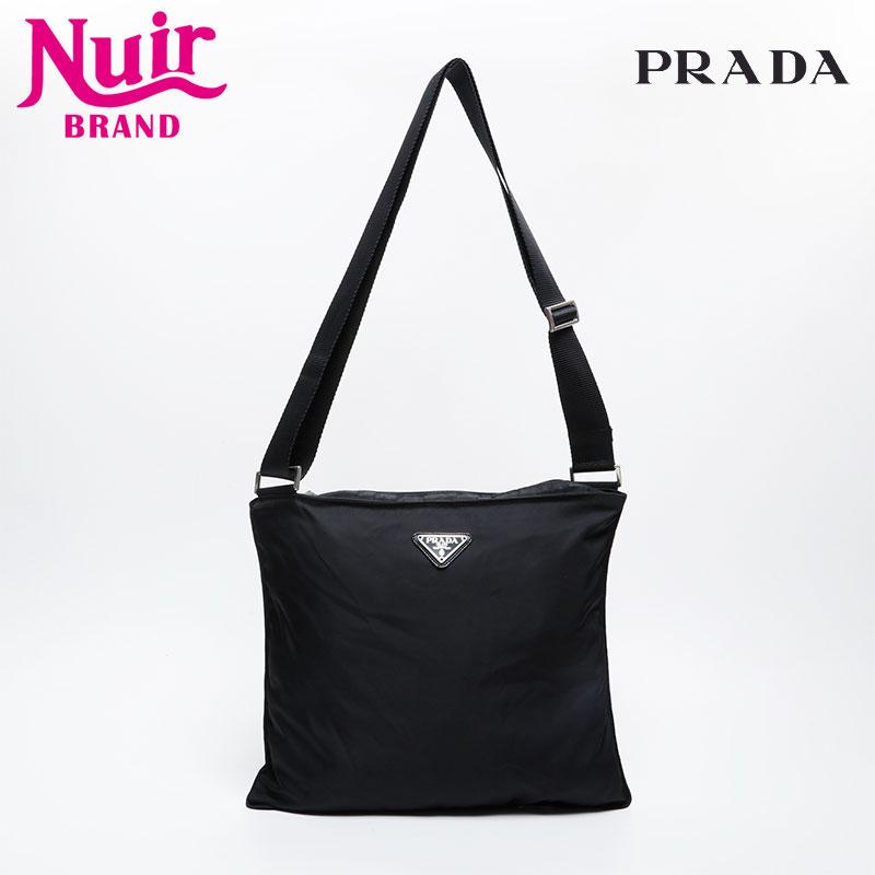 PRADA（プラダ） ショルダーバッグ ナイロン ブラック【中古】 : NUIR
