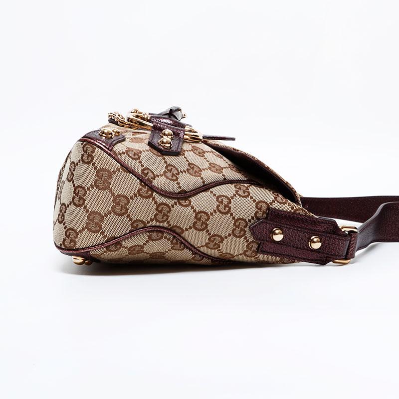GUCCI（グッチ） ショルダーバッグ ホースビット GGキャンバス ワン