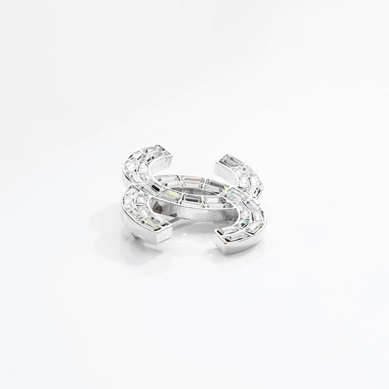 CHANEL（シャネル） ブローチ 01P 2001年 ココマーク ラインストーン