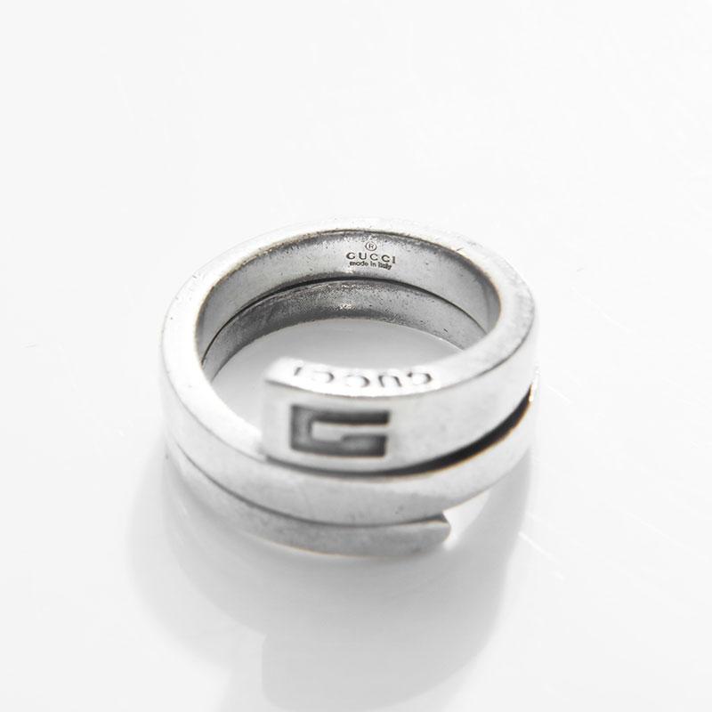 GUCCI 925シルバーリング13号 GUCCI グッチ リング・指輪 13号 925 シルバー : NUIR BRAND