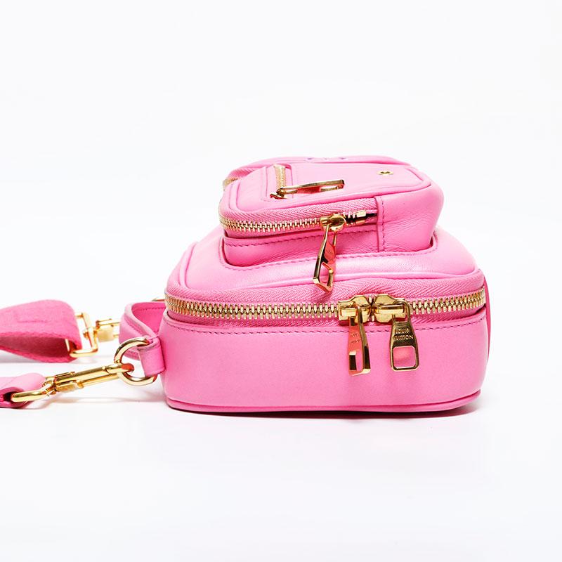 ルイ・ヴィトン LOUIS VUITTON ショルダーバッグ ユーティリティ クロスボディ ピンク【中古】_3