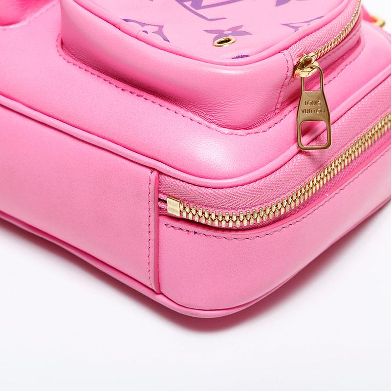 ルイ・ヴィトン LOUIS VUITTON ショルダーバッグ ユーティリティ クロスボディ ピンク【中古】_6