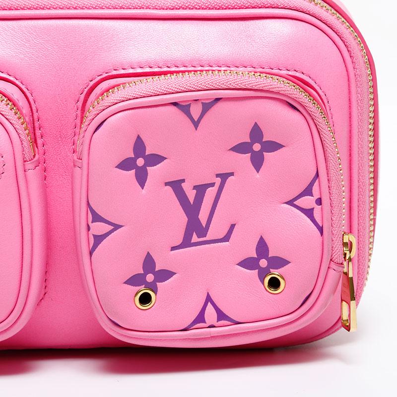 ルイ・ヴィトン LOUIS VUITTON ショルダーバッグ ユーティリティ クロスボディ ピンク【中古】_8
