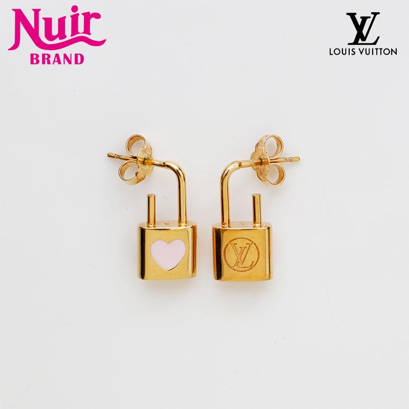 LOUIS VUITTON（ルイ・ヴィトン） ピアス 2020製 ロゴ ハート カデナ
